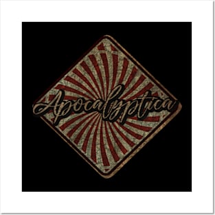 Apocalyptica vintage design on top Posters and Art